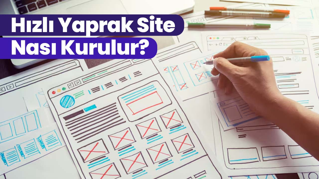 Hızlı Yaprak Site (Tek Ürün Satış Sitesi) Nasıl Kurulur? | Yapraksite.com.tr